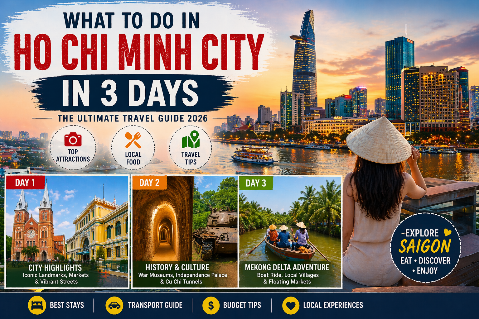 What to do in Ho Chi Minh City in 3 days