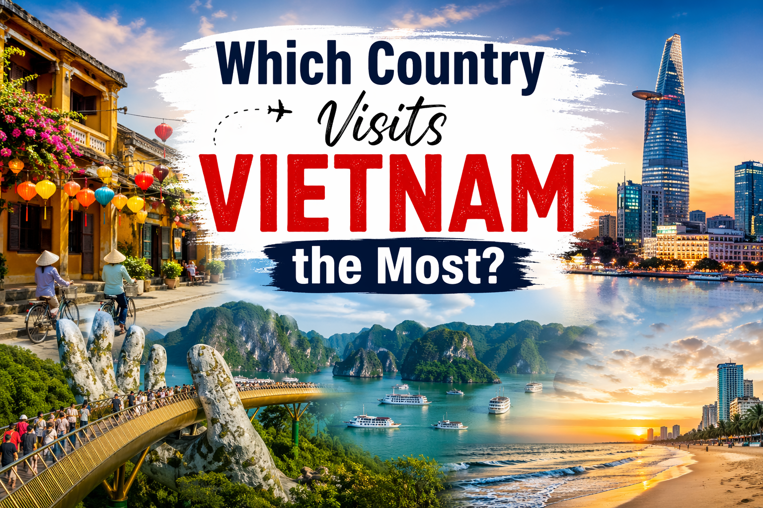 Which country visits Vietnam the most
